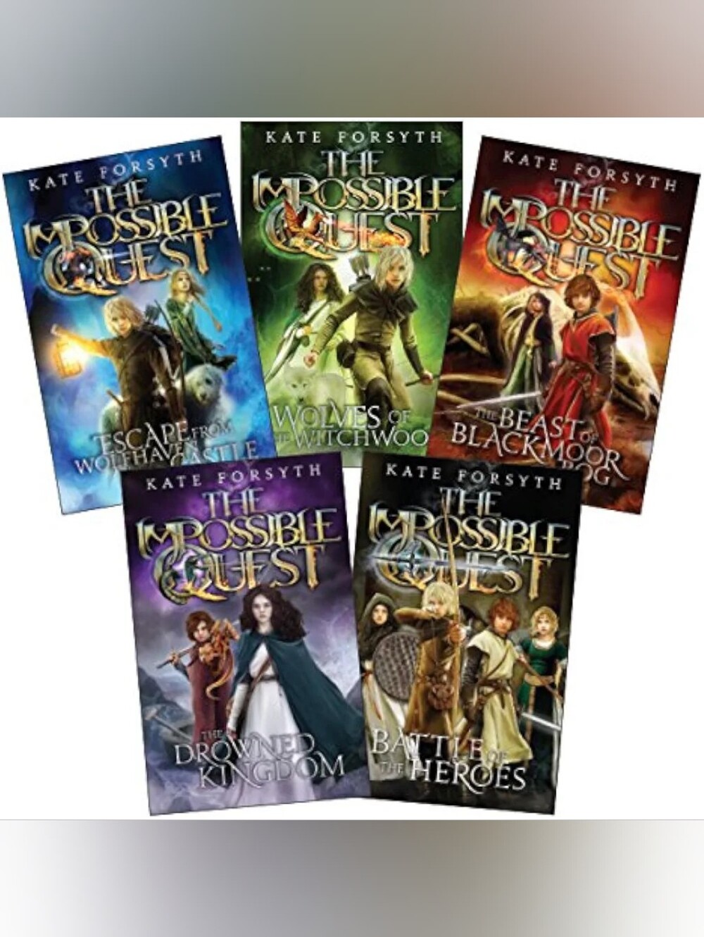 NWOT Set Of "The Impossible Quest" Books